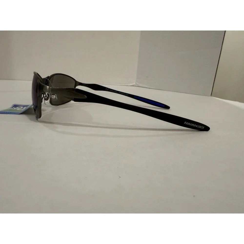 Panama Jack‎ Out Island Sunglasses For Men Aviator Gunmetal, 100% UVA Protection